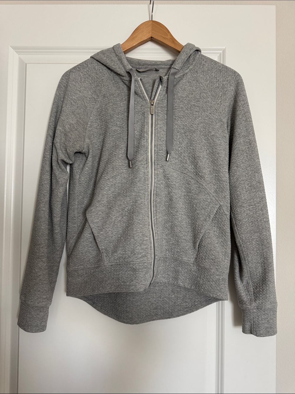 lululemon athletica Gray Full-Zip Hoodie